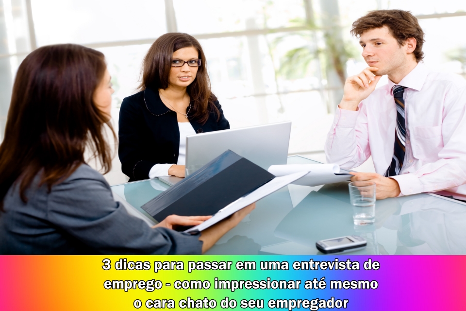 entrevista de emprego